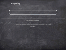 Tablet Screenshot of mangos.org